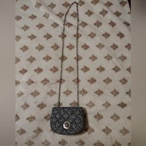 Silver Crossbody/Clutch Purse